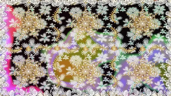 Kusursuz altın desenli bukleler. Tarafsız renklerde kusursuz desen. Doğu tarzı arabesk tarzında altın elementler. Raster altın pürüzsüz desen.