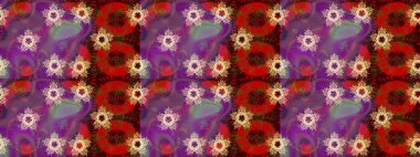 Geleneksel klasik süs. Arabesk ve çiçekli doğu raster desenleri. Arabesk ile klasik desen.