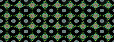 Raster kına dövme tarzı. Hint çiçek desenli madalyon desen. Etnik Mandala süsleme. Tekstil, tebrik kartı, boyama kitabı, telefon durumda yazdırma için kullanılabilir.