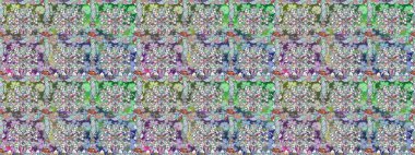 Tekstil, kumaş, kapaklar, duvar kağıtları, baskı, naylon, yapıştırma, örgü, dekupaj için çiçeksiz arkaplan. Millefleur 'lar. Küçük nötr çiçeklerle oldukça kaliteli besin torbası deseni.