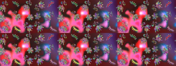 Kışın sembolü. Kar tanesi kışı. Raster illüstrasyonu. Renkli arkaplanda izole suluboya kar taneleri.