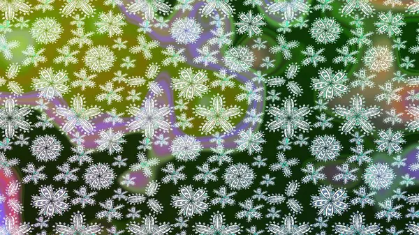 El çizimi. Çiçekli, yapraklı, çiçek desenli eskiz. Raster illüstrasyonu.