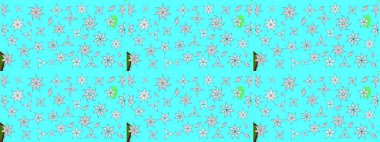 Şatafatlı bahar bahçesi dokusu. Çiçek deseni. Raster illüstrasyonu. Çiçek çizimi arkaplanı.