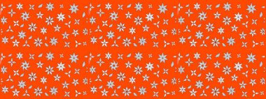 Raster deseni. Çiçek arkaplan. - Portakal çiçekleri. Doğa. Çiçek kolajı. Küçük çiçekte güzel bir desen var. Çiçek bileşimi.