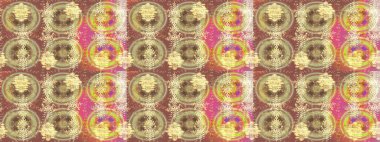 Renkli arka planda izole edilmiş kar tanelerinin düz tasarımı. Kar taneleri arka planda. Kar tanesi süsleme deseni. Kar taneleri deseni. Raster illüstrasyonu.