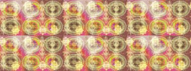 Kar tanesi süsleme deseni. Kar taneleri deseni. Kar taneleri arka planda. Raster illüstrasyonu. Arkaplanda soyut kar taneleri izole edilmiş düz tasarım.