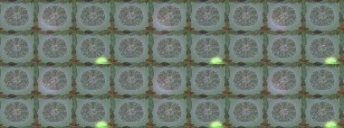 Hediye ambalaj kağıdı, tebrik kartları, posterler ve pankart tasarımı. Tarafsız, yeşil ve gri renkte çiçekler. Raster düz çiçekleri pürüzsüz desen.