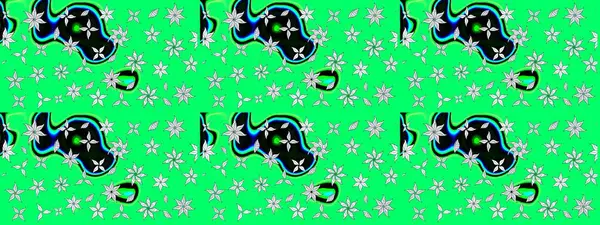 Düğün davetiyeleri için çiçek deseni, tebrik kartları, hatıra defteri, baskı, hediye paketi, imalat. Düzenlenebilir. Suluboya stilinde yeşil çiçekli zarif çizim deseni, tasarım elementleri.