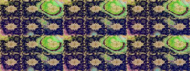 El yapımı dekoratif çerçeve, albüm kapağı, tebrik kartı, klasik Art deco tarzı. Raster soyut çiçek çelengi altın karalama fantezi yaprakları ve gri renkli çiçekler.