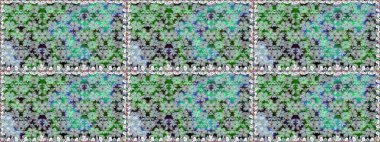 Vadinin renkleri. Çiçeksiz desenlerin çizimi.