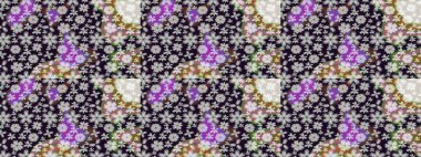 Ethnic Mandala ornament. Can be used for textile, greeting card, coloring book, phone case print. Indian floral paisley medallion pattern. Raster Henna tattoo style.