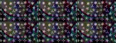 Botanik çizim kalıbı. Suluboya etkisi. Organik elementler. Raster deseni.