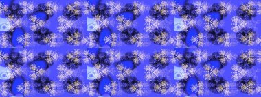 Mor, mavi ve nötr renklerde kar tanesi süsü. Kar taneleri izole edildi. Kar tanesi süsü Raster illüstrasyonu. Güzel süs eşyası..