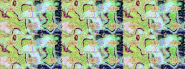 Duvar kâğıdı barok, İspanyol kumaşı. Skeç raster arka planı. Çiçek deseni. Tarafsız renklerde altın elementler. Şekil grafik deseni.