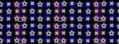 Geleneksel oryantasyon süsü. Altın elementli gri, mavi ve siyah renklerin çizimi. Klasik klasik klasik arka plan. Klasik Raster altın desenini çiz. Raster illüstrasyonu.