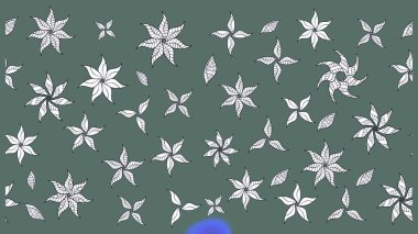 Eskiz Vintage Çiçek Deseni. Raster Kalça dokusu deseni.