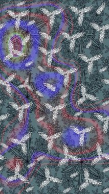 Tarafsız renklerde çiçekler. Yumuşak, bahar çiçekli arka plan. Raster çiçek desenli ve çiçekli..