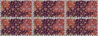 Doğal kozmetik ürünleri, parfüm, çiçekçi dükkanı için bahar ihalesi tasarımı. Kahverengi lale çiçekli, pürüzsüz bir desen. Paket kağıdı için en iyisi. Karşılama ya da düğün geçmişi olarak kullanılabilir.