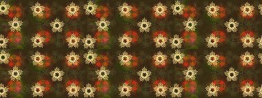 Raster. Kış Noel 'inde kar bembeyaz kristal element. Meteoroloji buz koleksiyonu. Xmas Frost kar taneleri izole edilmiş siluet sembolü. Kar Tanesi raster simgesi arkaplan kahverengi, gri ve yeşil.