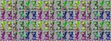 Kusursuz etnik tasarım. Yatak çarşafları, ceket, paket tasarımı, kumaş ve moda kavramları için tekstil baskısı. Çiçekleri, deniz kabukları, mandalaları ve suluboya efektleri olan deniz altyapısı.