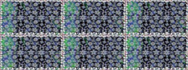 Çiçekleri, deniz kabukları, mandalaları ve suluboya efektleriyle donanma geçmişi. Yatak çarşafları, ceket, paket tasarımı, kumaş ve moda kavramları için tekstil baskısı. Kusursuz etnik tasarım.