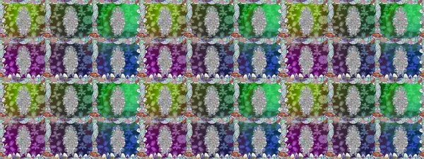 Renkli Bahar Tema dikişsiz desen Arka Plan. Süslü kumaş deseni. Raster illüstrasyon Dikişsiz Çiçek Desen. Yassı Çiçek Elemanları Tasarımı.