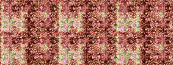 Altın karalama fantezi yapraklarından ve kahverengi renkli çiçeklerden Raster soyut çiçek çelengi. El yapımı dekoratif çerçeve, albüm kapağı, tebrik kartı, klasik Art deco tarzı.