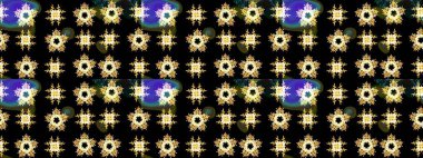 Renkli arka planda izole edilmiş kar tanelerinin düz tasarımı. Kar taneleri deseni. Kar tanesi süsleme deseni. Kar taneleri arka planda. Raster illüstrasyonu.