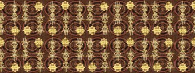 Kar taneleri arka planda. Renkli arka planda izole edilmiş kar tanelerinin düz tasarımı. Kar taneleri deseni. Kar tanesi süsleme deseni. Raster illüstrasyonu.