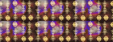 Kar tanesi raster arka planı. Meteoroloji buz koleksiyonu. Kış kahverengisi, mor ve bej rengi kar beyazı kristal element. Xmas Frost kar taneleri izole edilmiş siluet sembolü. Raster çizimi..