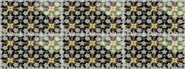 Çiçekli, suluboya desenli kusursuz çiçek deseni. Raster deseni. Küçük çiçekte güzel bir çiçek deseni..