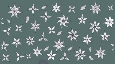 Çizim raster deseni. Çiçek arkaplan. Güzel kumaş deseni.