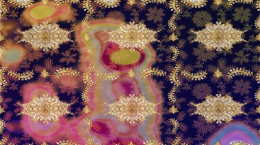 Gri renkli ve altın elementli eskiz deseni. Noel, kar tanesi, yeni yıl 2019.