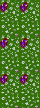 Yumuşak, yaz çiçekli arka plan. Yeşil ve nötr renklerde çiçekler. Raster çiçek desenli ve çiçekli..