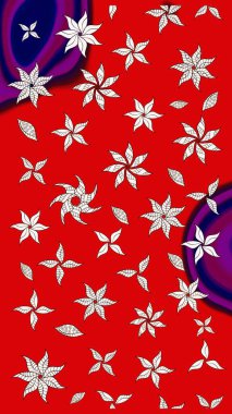 Tekstil veya kitap kapakları, imalat, duvar kağıtları, baskı, hediye paketi ve yapıştırma kitabı için çiçek eskizi geçmişi. Raster illüstrasyonu. Küçük ölçekli çiçeklerdeki basit sevimli desen.