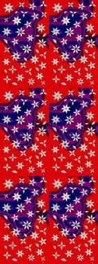 Çiçek arkaplanlı soyut zarafet eskiz deseni. Raster Güzel kumaş deseni.