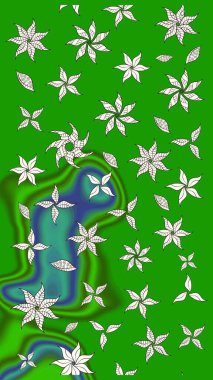 Küçük renkli çiçekler. Küçük çiçekte güzel bir desen. Motley illüstrasyonu. Moda baskıları için zarif bir şablon. Çiçekli bahar çiçekleri.