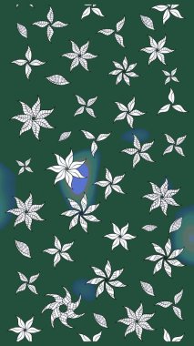 Yeşil ve nötr renklerde. Raster illüstrasyonu. Anti-stres için Raster soyut şablon sayfası.