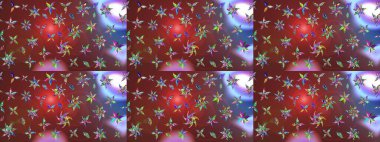 Eskiz modeli etnik tasarım. Çiçekleri, deniz kabukları, mandalaları ve suluboya efektleriyle donanma geçmişi. Yatak çarşafları, ceket, paket tasarımı, kumaş ve moda kavramları için tekstil baskısı.