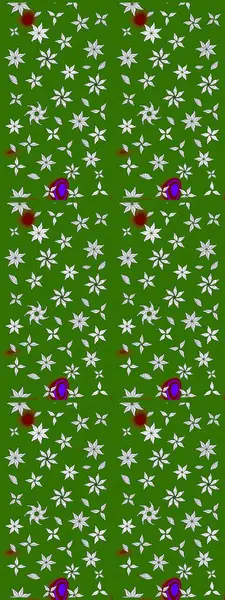 Raster stili kumaş deseni. Çiçekler suluboya çizim deseni.