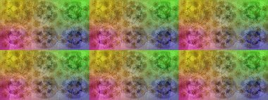 Yılbaşı kış tasarımı için renkli kar taneleri. Elle çizilmiş kartanesi karalaması. Raster illüstrasyonu.