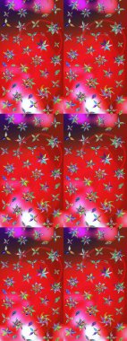 Dekorasyon ve tasarım için güzel bir desen. Çiçeğin suluboya çizimlerinin mükemmel deseni. Eski model. Raster illüstrasyonu. Suluboya çizim kalıbı. Moda yazdırma.