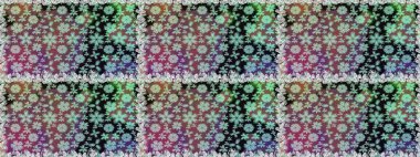 Tarafsız renklerde bahar çiçekleri. Çiçekli, pürüzsüz bir desen. Raster illüstrasyonu. Raster çiçekleri klasik tarzda resmedilir..