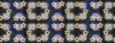 Kış sembolü. Raster resim. Kış. Renkli arka plan üzerinde izole suluboya kar taneleri.