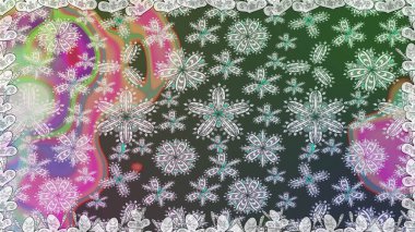 Kusursuz çiçek deseni duvar kâğıdı olarak kullanılabilir. Raster illüstrasyonu. Gri renkli çiçekler.