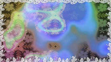 Renkli, mavi, pürüzsüz desen. El çizimi dikişsiz sonbahar çiçekleri deseni. Mavi renkli çiçekler. Doodle tarzı. Tekstil ve kapak tasarımı için mükemmel.