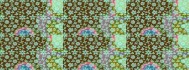 Çiçeksel nötr ve kahverengi çizim deseni. Klasik taslak çizimi. Raster çiçek izi. Raster Yumuşak kumaş deseni.