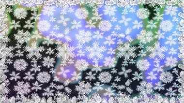 Gri renklerde. 3 boyutlu çiçekler, pürüzsüz. Raster illüstrasyonu.