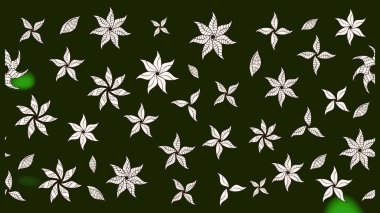 Gri ve nötr renklerde güzel bir tekstil. Raster illüstrasyonu. Suluboya çiçekli çiçek deseni.