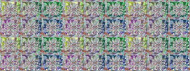 Doodle çiçekler ve dalları, otlar ve çiçekler. Elle çizilmiş. Raster resim. Güzel kumaş deseni.